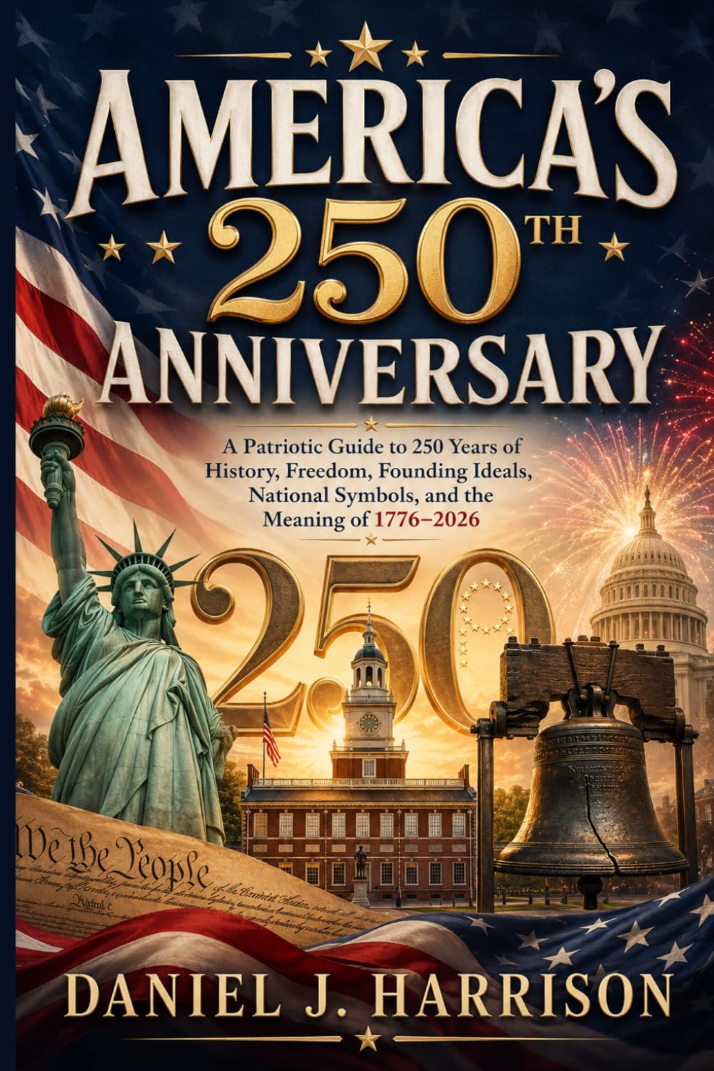 AMERICA’S 250TH ANNIVERSARY: A Patriotic Guide to 250 Years of History, Freedom, Founding Ideals, National Symbols, and the Meaning of 1776–2026