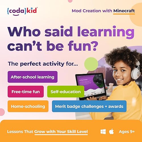 Miniatura 9 de Coding for Kids with Minecraft - Ages 9+ Learn Real Computer Programming and Code Amazing Minecraft Mods with Java - Award-Winning Online Courses