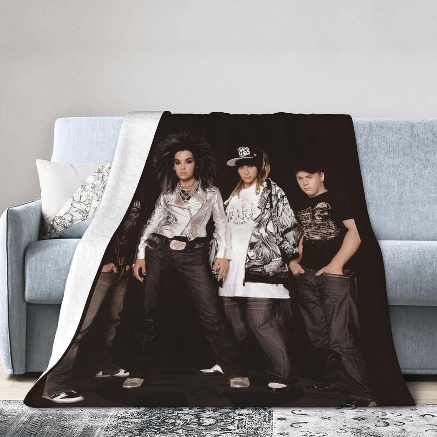 Tokio Music Hotel Throw Blanket Air Conditioning Flannel