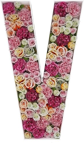 Miniatura 12 de JW Passion - Calidad Premium, Hecho Con Pasión Letras de Globo de 3 Pies de Alto para Mosaico, Letras Grandes Iluminadas con Marco, Kit de Bricolaje