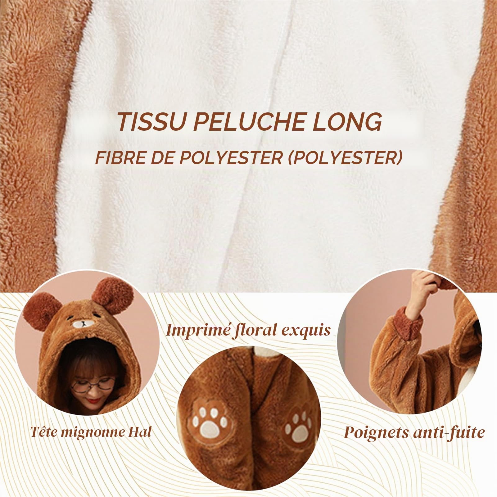 Pyjama Animaux Adulte Unisexe Combinaison,Animal Pyjama Onesie Costume,Ensemble Cosplay Une Pièce pour Halloween, Carnaval