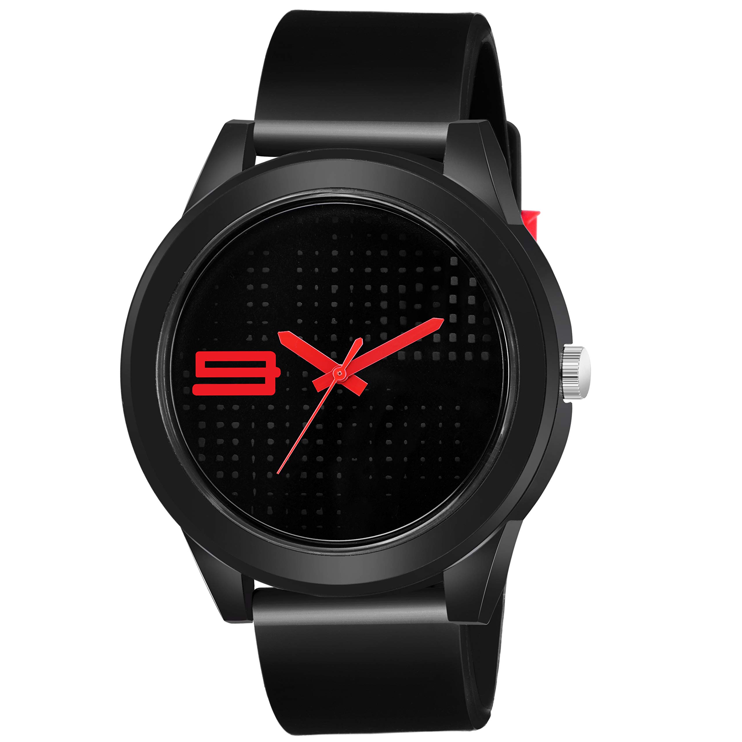 Acnos® Premium Black Dial Black Rubber Belt Analogue MT Watch for Mens and Boys Pack of - 1 (MT-105) (B08DJ7PMVX) Amazon Price History, Amazon Price Tracker