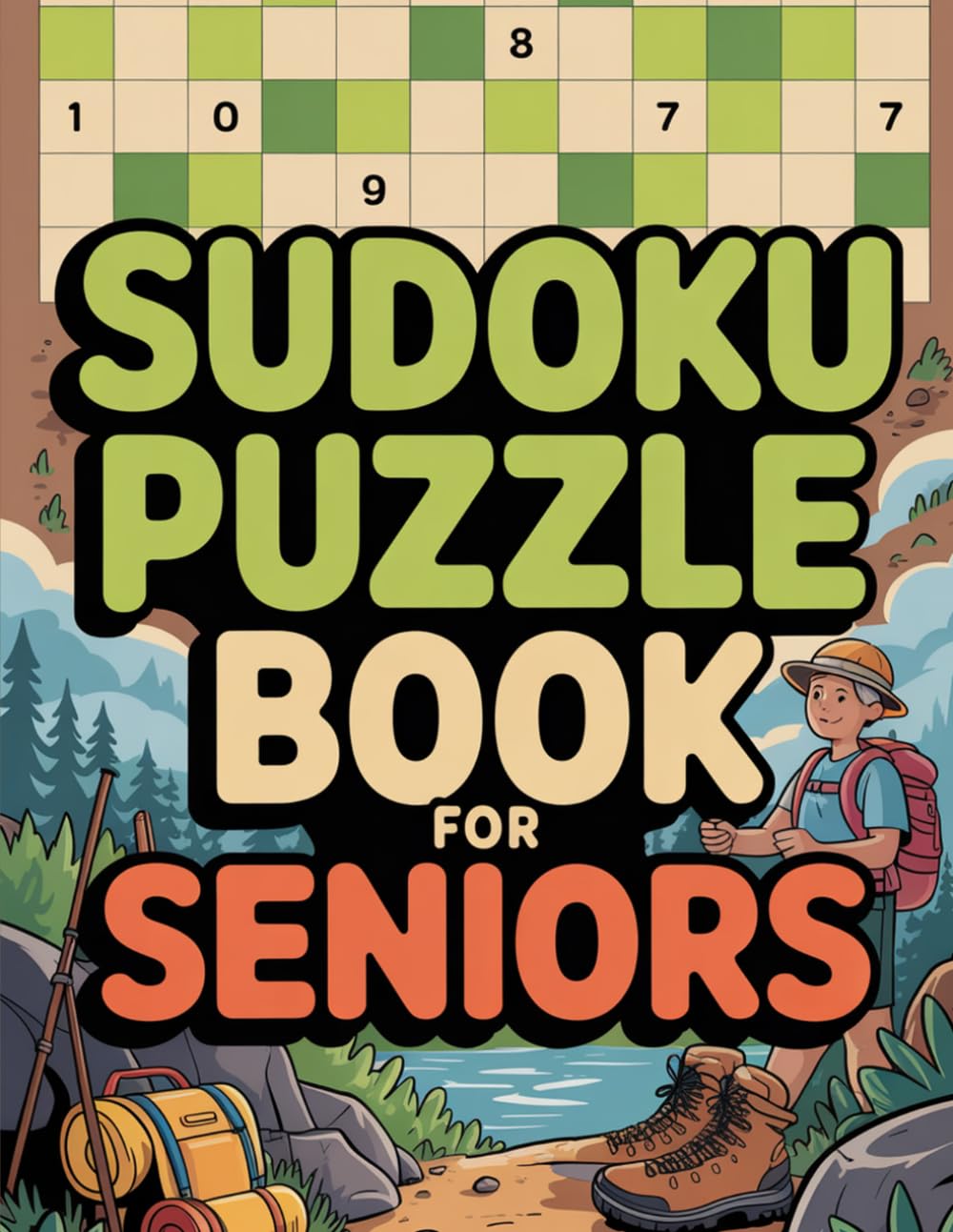 Sudoku Puzzle Book for Seniors: Polished Activity Companion for Older Adults