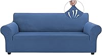 Vista 73 de Asnomy Couch Covers for 3 Cushion Couch Stretch Sofa Covers Slipcovers, Pet Protector Furniture Covers for Dogs Cats Spandex Jacquard Fabric Small