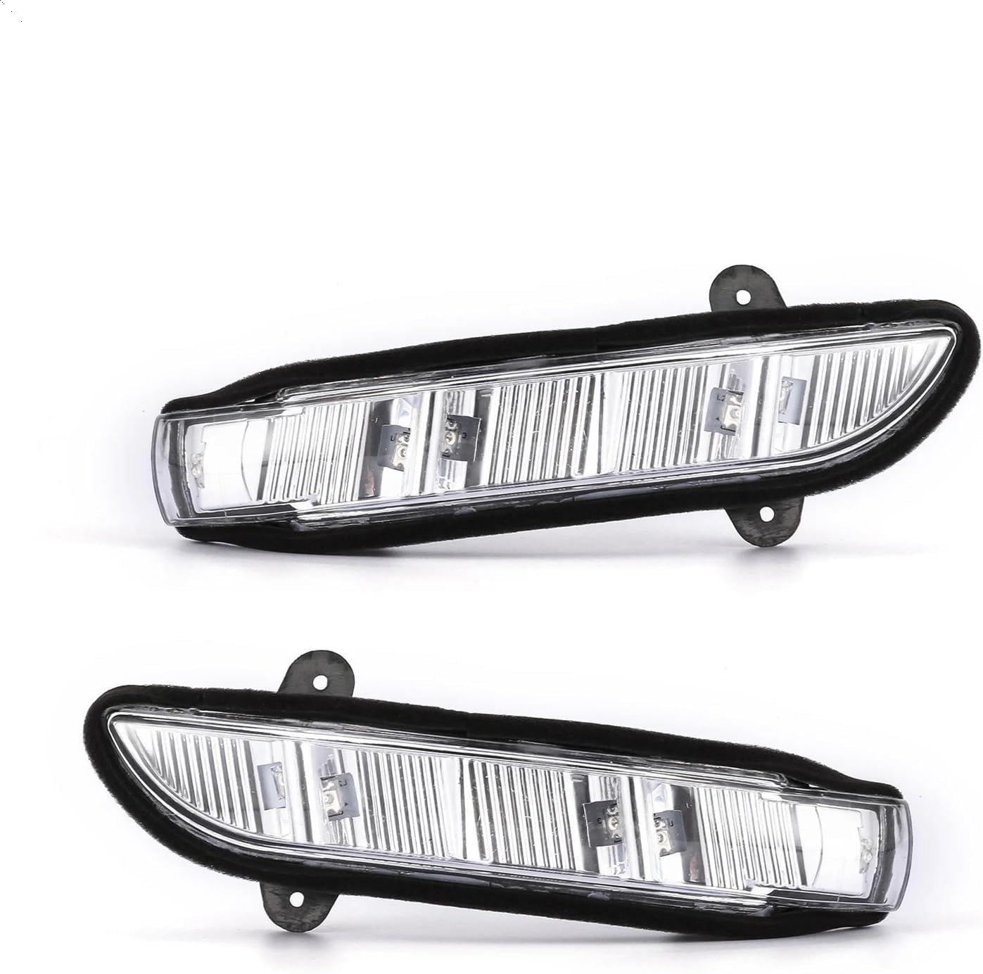 For Mercedes For Benz W211 W221 W216 W219 2007-2011 Car Side Rearview Mirror Light Backing Light Turn Signal Indicator Side Marker lights(1pair left right)