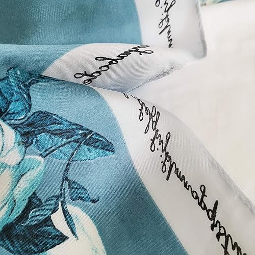 Miniatura 187 de FONYVE - Pañuelo de satén sedoso de tamaño mediano para mujer, cuadrado, 27.5 x 27.5 pulgadas