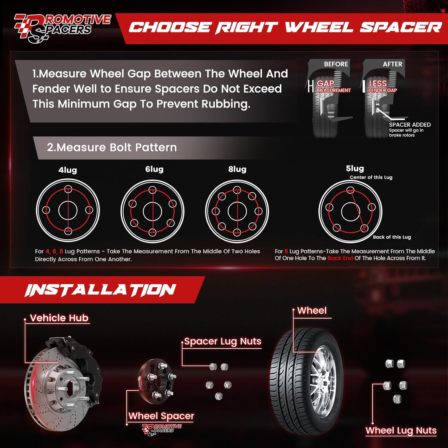 20mm Wheel Spacers 5x4.5-5x114.3 CNC Forged 5 Lug Hubcentric Spacer with M12x1.5 Studs & 60.1mm Hub - Fit RX350 ES GS LS SC/Toyota Camry Avalon RAV4 Sienna/Scion TC XB | 2PCS Silver
