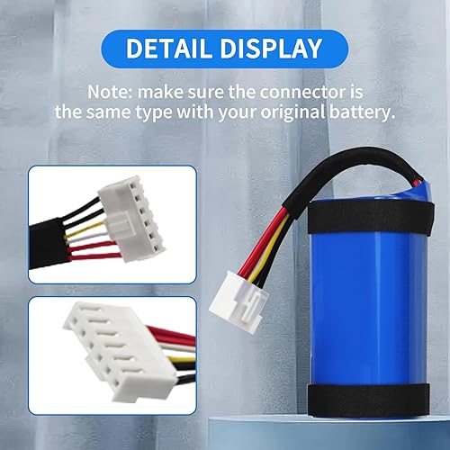 Miniatura 3 de ZTHY GSP-1S3P-CH40 Reemplazo de batería para J B L Charge 5 Altavoz Bluetooth portátil con herramientas 27Wh 3.6V 7500mAh