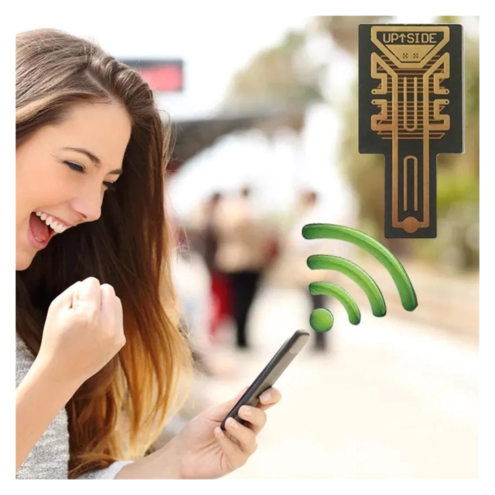 18 Pegatinas For Mejorar La Señal, Amplificador De Universal For Teléfonos Móviles Y Camping Cobertura más amplia(5PCS,SP-11Pro)