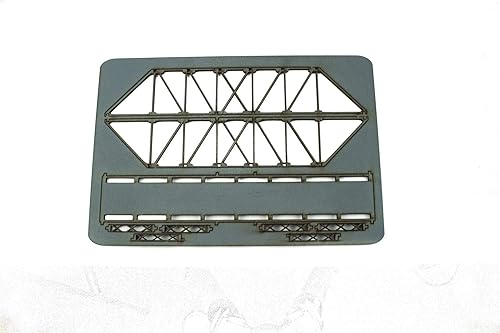 Miniatura 8 de War World Scenics - Puente de viga de MDF de calibre N de una sola vía (7.874 in) (elige color) - Escala de modelado ferroviario Modelo ferroviario