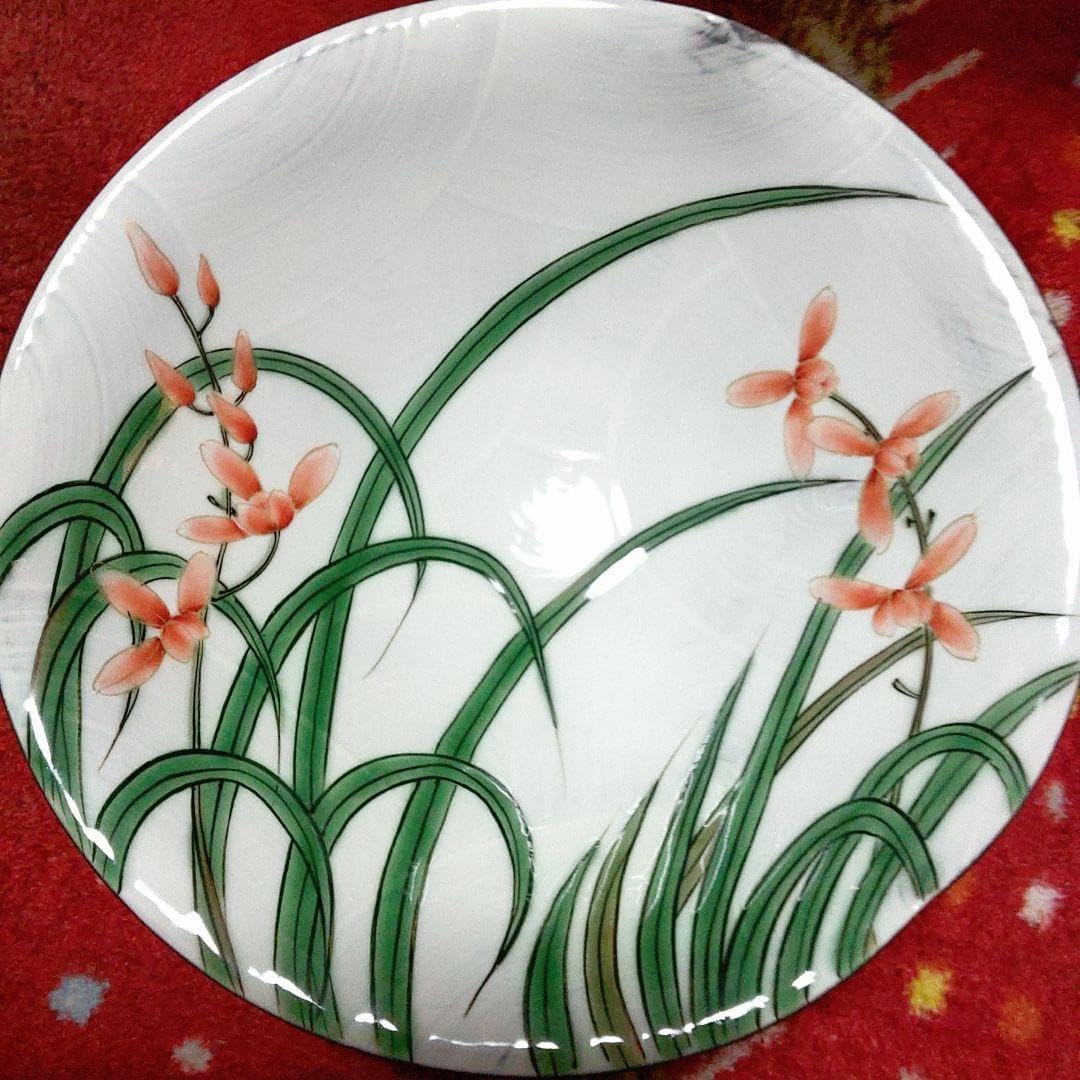 未使用【稲葉カヨ】七寸桃型皿 ピーチ 桃 民藝 民芸