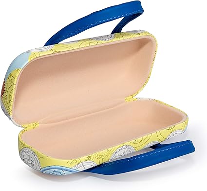 Astuccio Rigido Per Occhiali Con Chiusura Flex - Interno In Velluto, Design Elegante