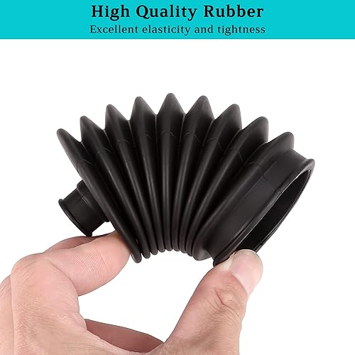 Miniatura 5 de 10L0L Carrito de golf Estante de dirección y arranque de polvo de piñón para Club Car DS 1997-up, fuelles de sello de caja de engranajes de