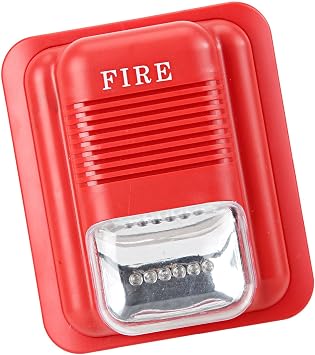 DC12V/24V Alarm Strobe Siren with Multi Alert and LED Warning for Enhanced Systems