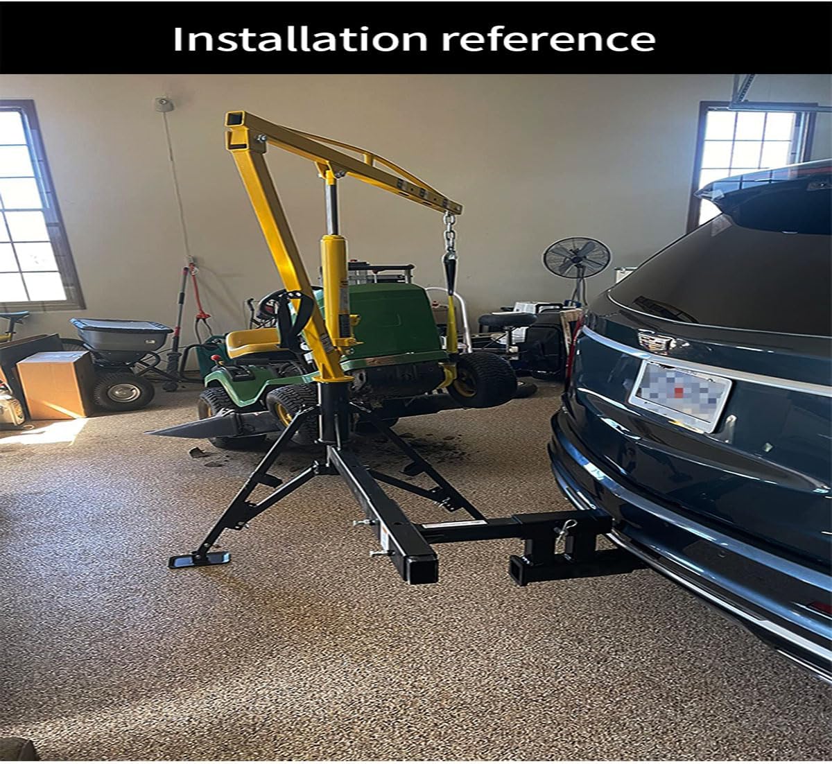 2-Inch Heavy Duty Hitch Extension - 7500lbs Capacity, 6-Inch Rise/Drop, Solid Steel Shaft w/ 1 Hitch Pins & Anti-Rust Nut Kit (Fits 2" Receiver, Trucks/SUVs)