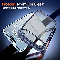 Vista 120 de TAURI Funda magnética 5 en 1 diseñada para iPhone 13 para iPhone 14, [compatible con MagSafe] con 2 protectores de pantalla + 2 protectores de lente