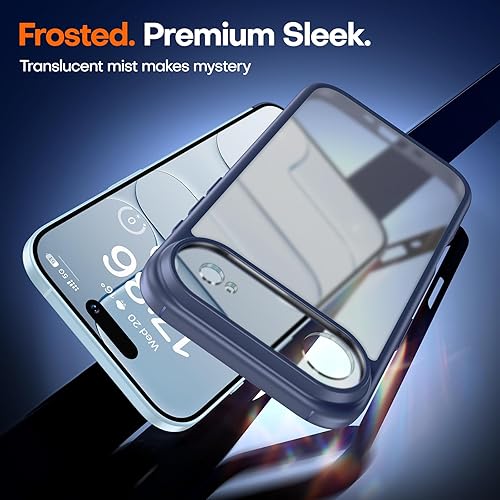 Miniatura 590 de TAURI Funda 3 en 1 para iPhone 13 Pro, [no amarilla] con 2 protectores de pantalla, funda delgada a prueba de golpes para iPhone 13 Pro, color negro