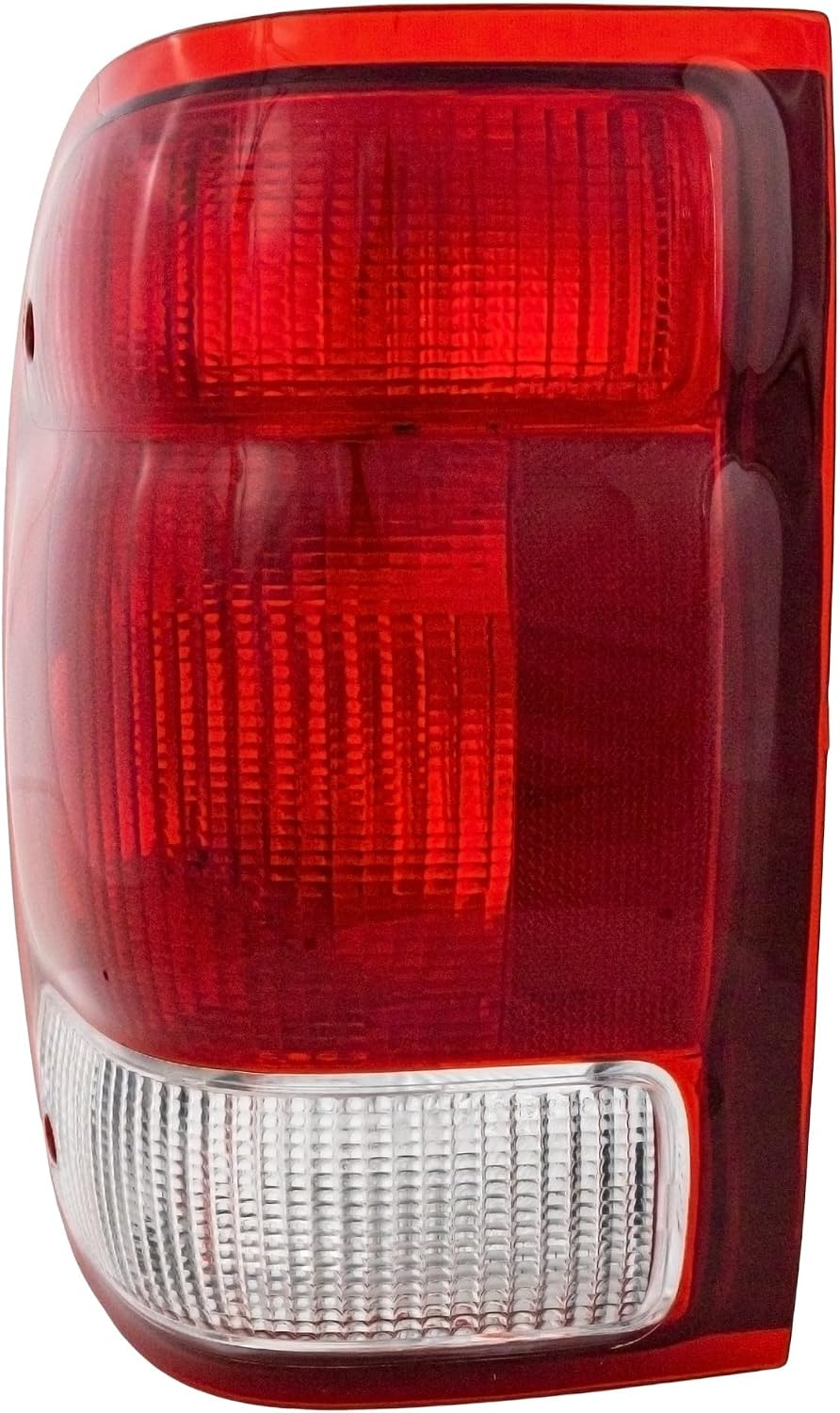 Compatible with 2000-00 Ranger Pickup Truck Taillight Taillamp Rear Brake Light Tail Lamp w/o Bulb Left Driver Side