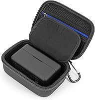 Vista 1 de CASEMATIX Funda de viaje compatible con el kit de micrófono inalámbrico DJI Mic 2 o original, protección de micrófono de solapa compacta para llevar