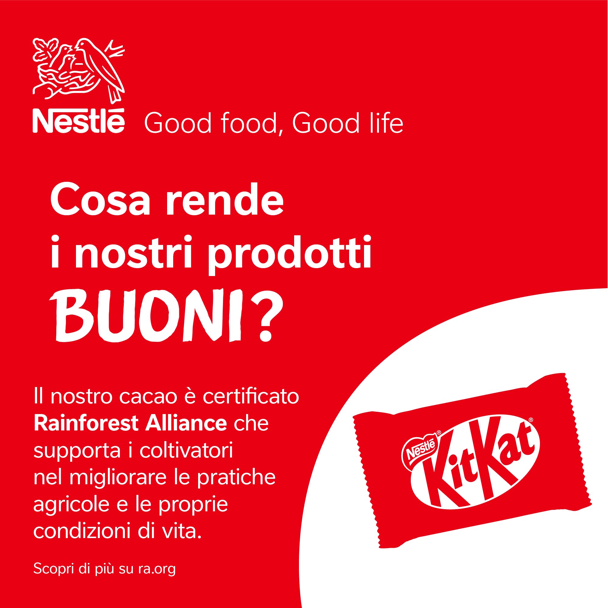 KITKAT Chunky Wafer ricoperto di Cioccolato al Latte, 36 Snack da 40g (1,44kg)