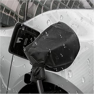 Outdoor EV Charger Cover Double Magnetic Stripe,Practical Electric Vehicle Charging Port Cover Provides Protection from Sunlight & Rain,Essential Electric Car Charger Plug Covers