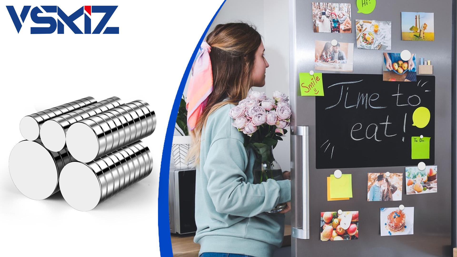 Image of 60Pcs Rare Earth Magnets Heavy Duty, 12x3mm Small Strong Neodymium Magnet Multi-Use Mini Round Magnet Tiny Circle Fridge Magnets for Classroom, Office, DIY,Whiteboard