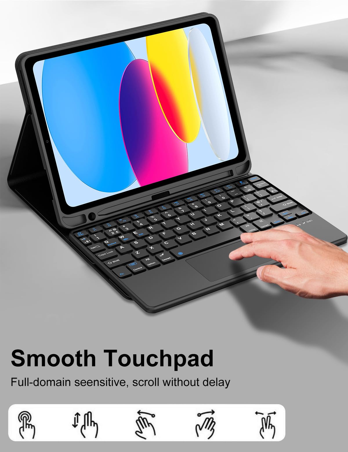 FOGARI Keyboard Case For IPad 11th Gen (A16 2025) / 10th Gen (10.9