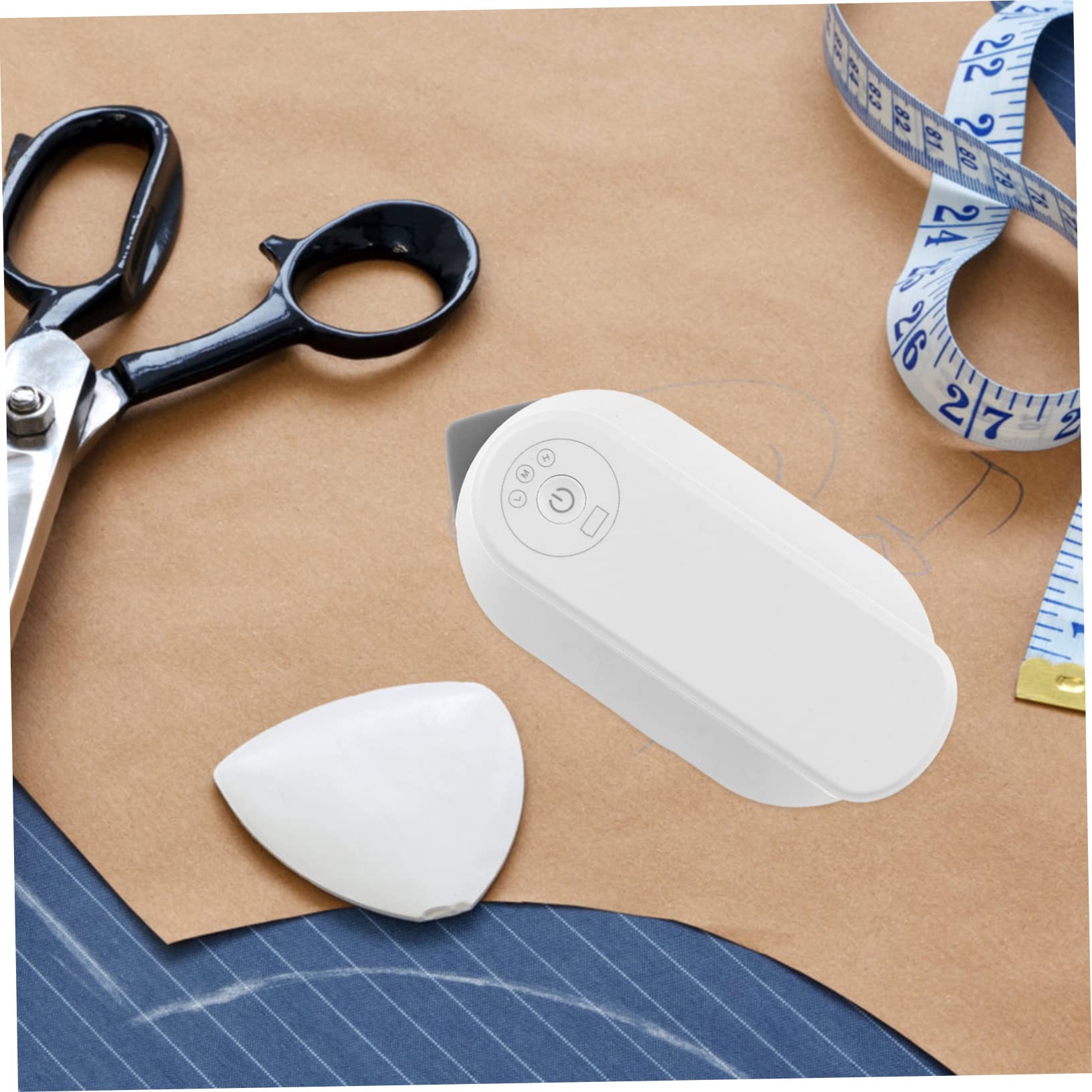 Plancha de Ropa Eléctrica de Mano Mini Color Claro para Prendas | Aluminio Fundido, 3 Niveles Ajustables, Diseño Portátil, Planchado en Plano y Colgado