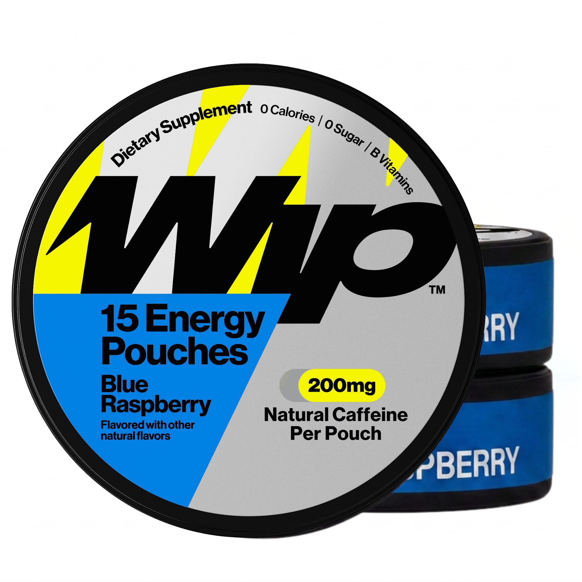 Wip Caffeine Pouches, Mint, 200mg, 3 Pack (45 Pouches) — Amazon image 17