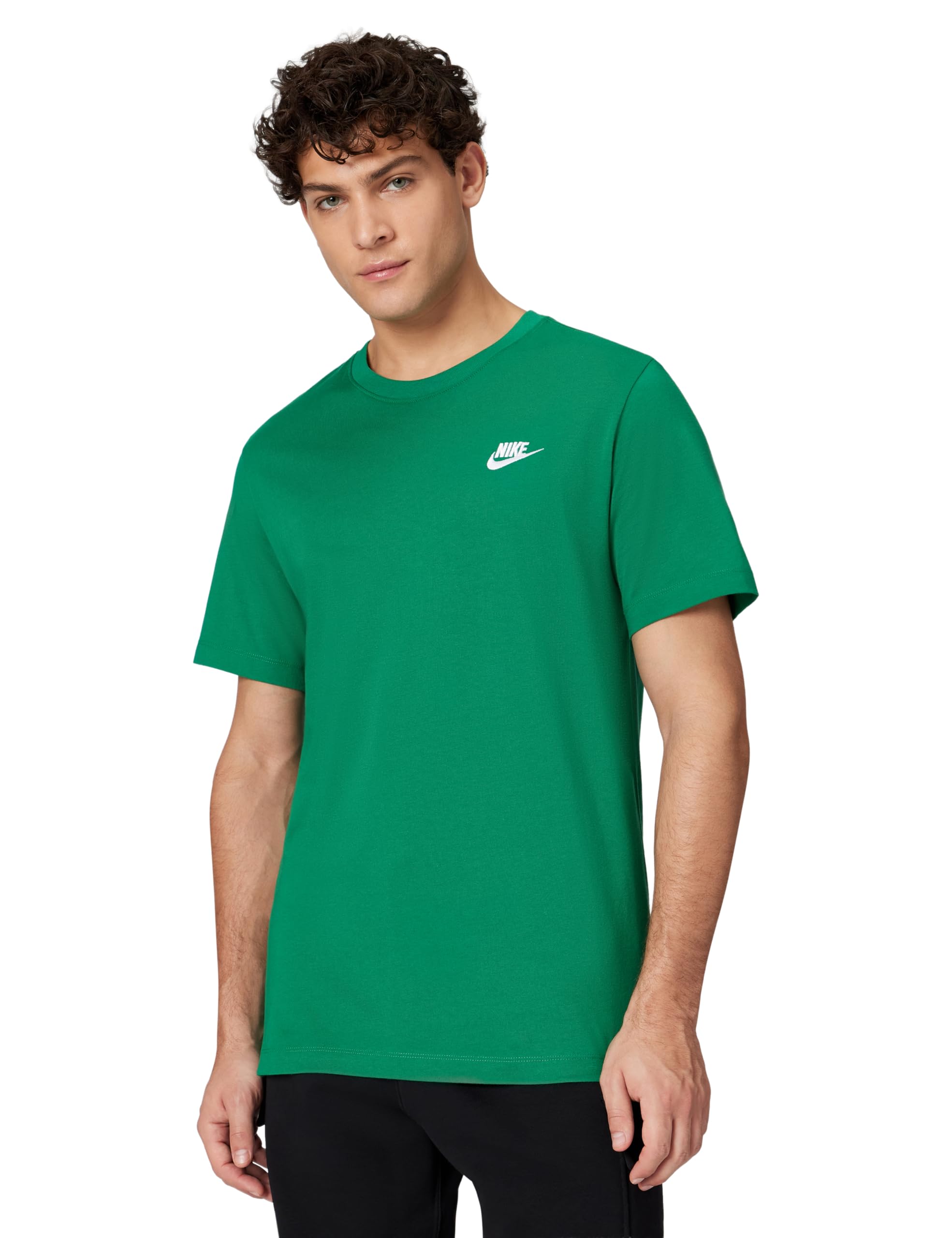 Nike AR4997-365 Sportswear Club T-Shirt Men's Malachite Size M