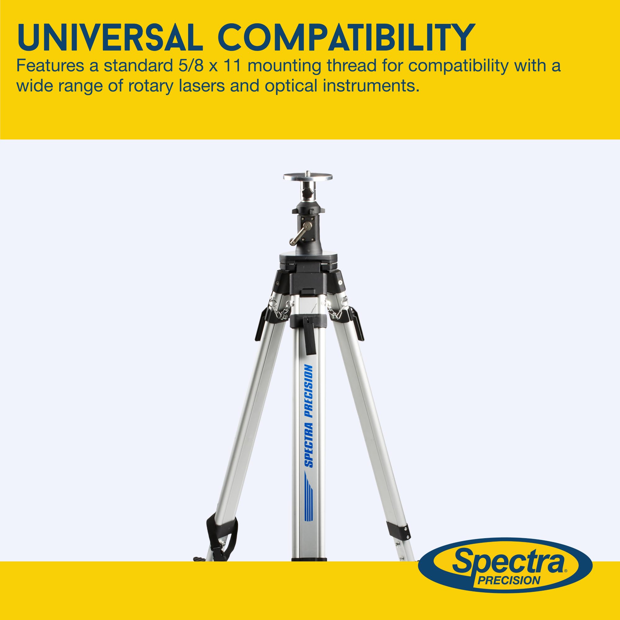 Amazon.com: Spectra Precision 2162 Elevating, Flat Head Heavy Duty