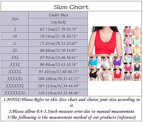 Miniatura 2 de Bras for Women 2024 Full Supportive High Impact Yoga Sports Bra Plus Size Fitness Bra Sports Bras for Women Yoga