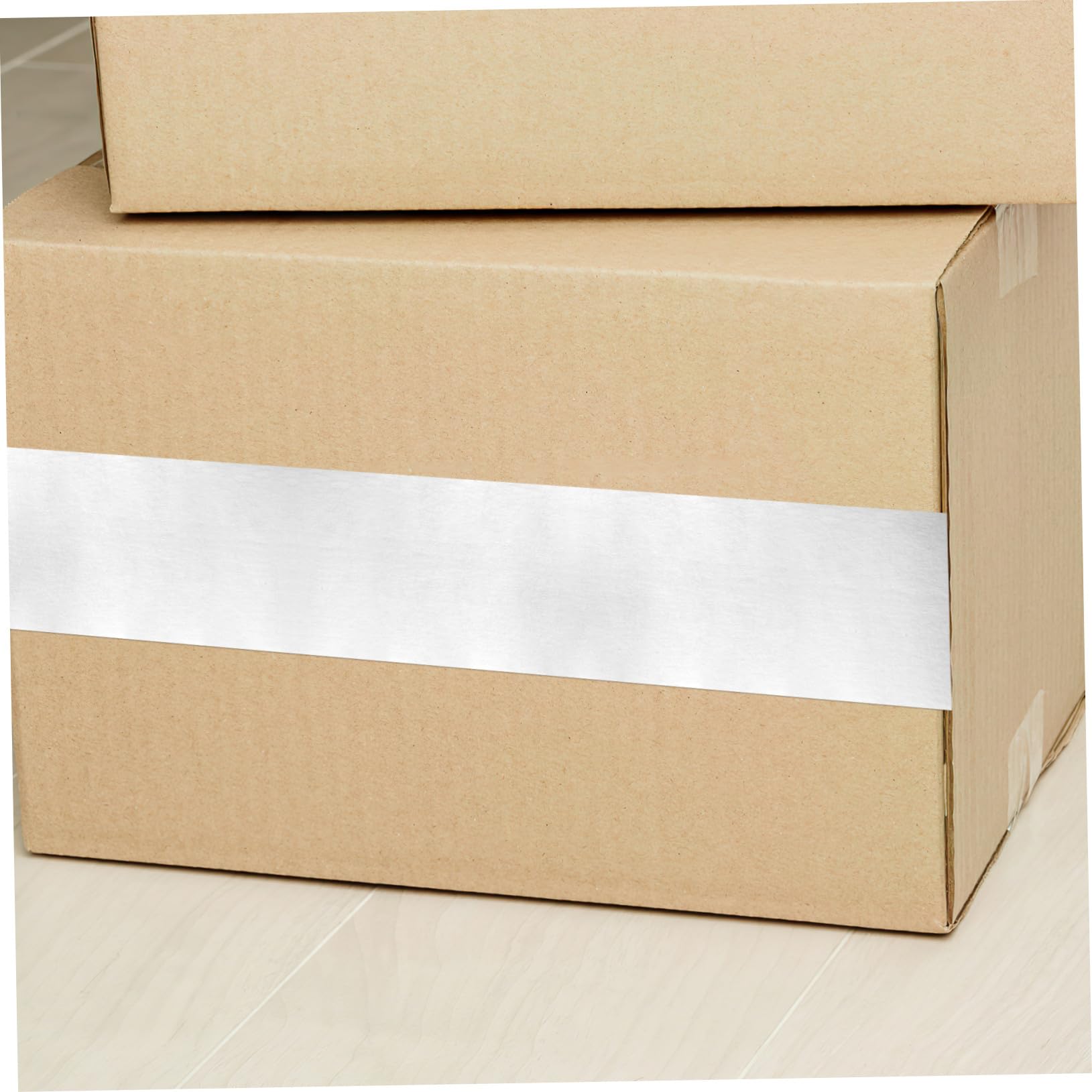 UKCOCO 2rotoli Nastro Bianco Per Nastro Sigillante Multifunzione in Carta Per Cartoni Domestici Postale