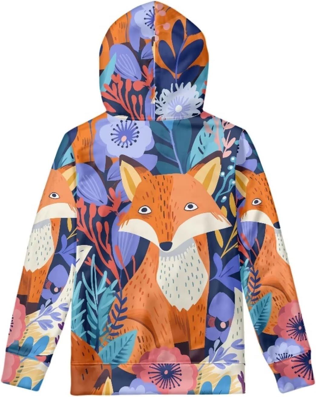 Girls Hoodies Kids Sweatshirts Pullover Hooded 3D Print Graphics Lightweight Hoody 6-16T