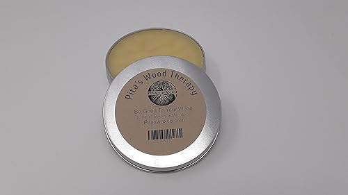 Miniatura 2 de Pita's Wood Therapy All Natural Wood Seasoning Wax by Starkweather Woods - 4 Ounce Oil and Beeswax Food Safe Sealer for Cutting Board, Bowl and