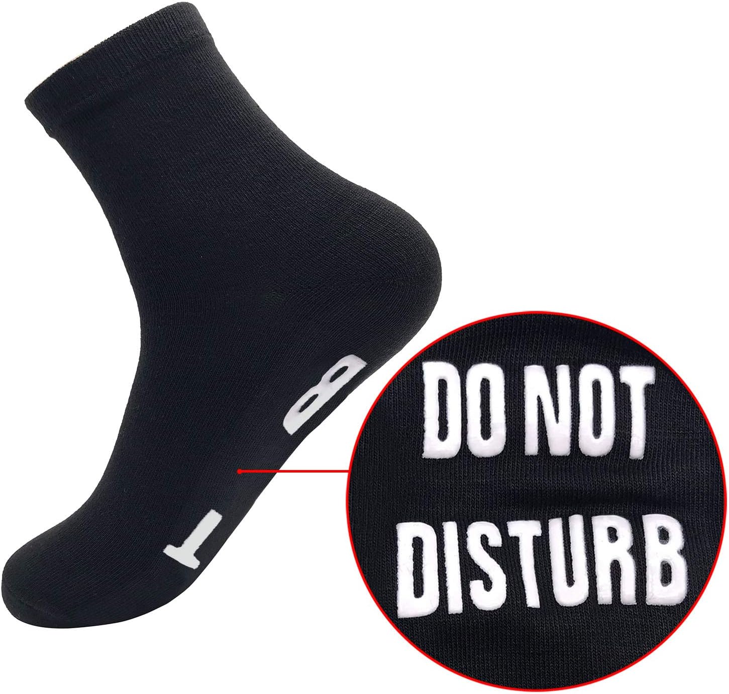 Moguri® Costume De Carnaval, Chaussettes De Jeu, Chaussettes Amusantes Avec Inscription Do Not Disturb, I'M Gaming Chaussettes De Cheville