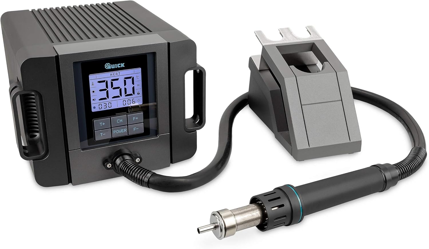 QUICK TR1300A Industrial Hot Air Soldering Station Set Digitally
