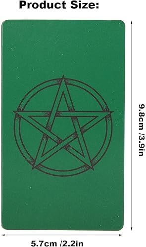 Miniatura 5 de Yitengteng Juego de 78 cartas de tarot, lindo mazo de tarot para principiantes, tarjetas de juego de adivinación del destino en inglés para adultos