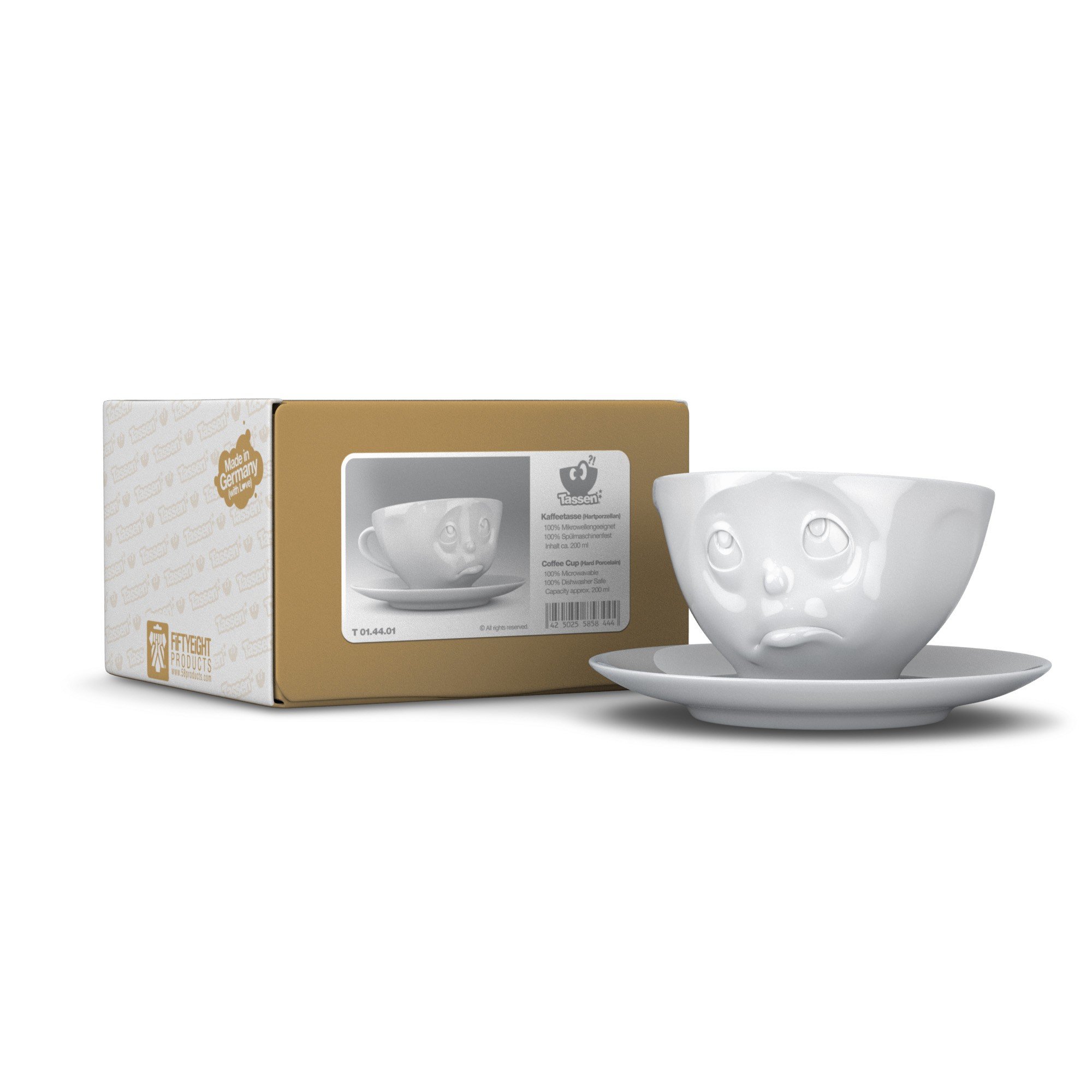 Fiftyeight Kaffeetassen Set, 2-er Set Och Bitte + grinsend, TV Tassen