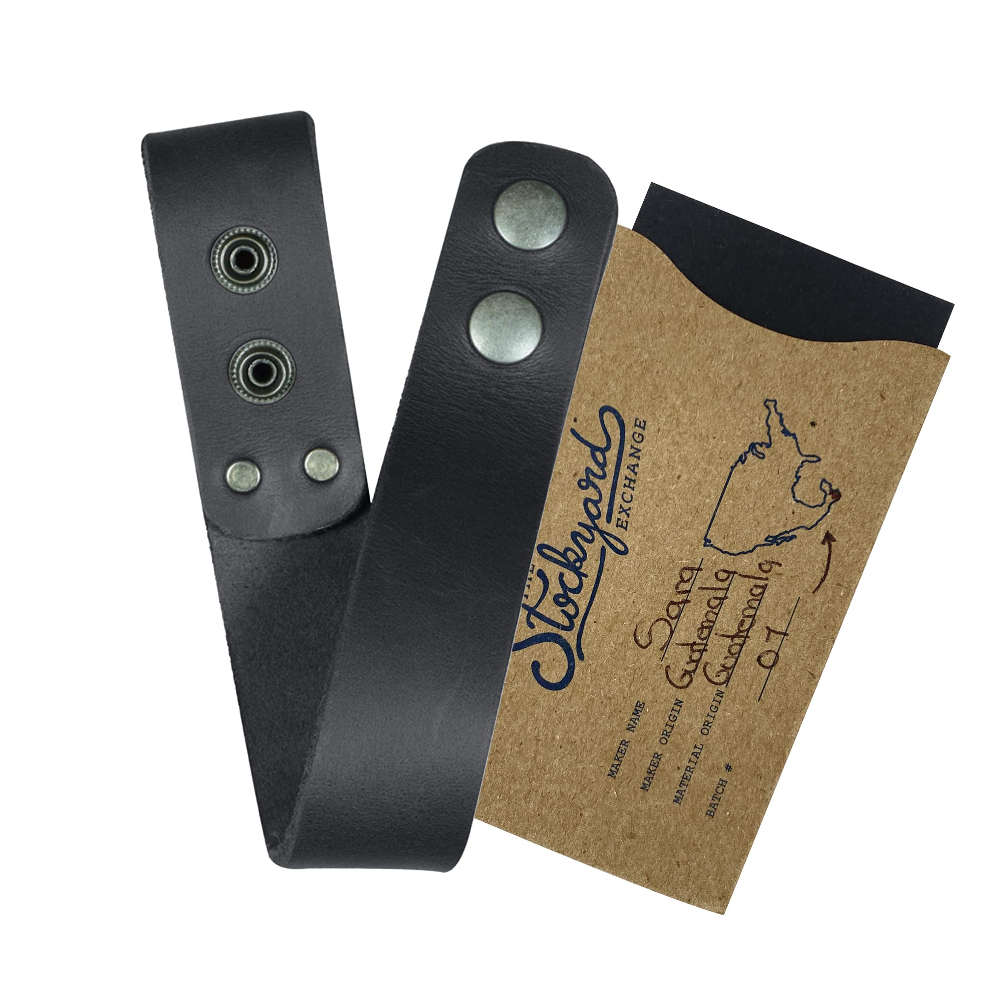 Hide & Drink, Dickes Leder Peitschenholster, Gürtelschlaufe, Bullwhip Halter, Pastorale Werkzeuge, handgefertigt