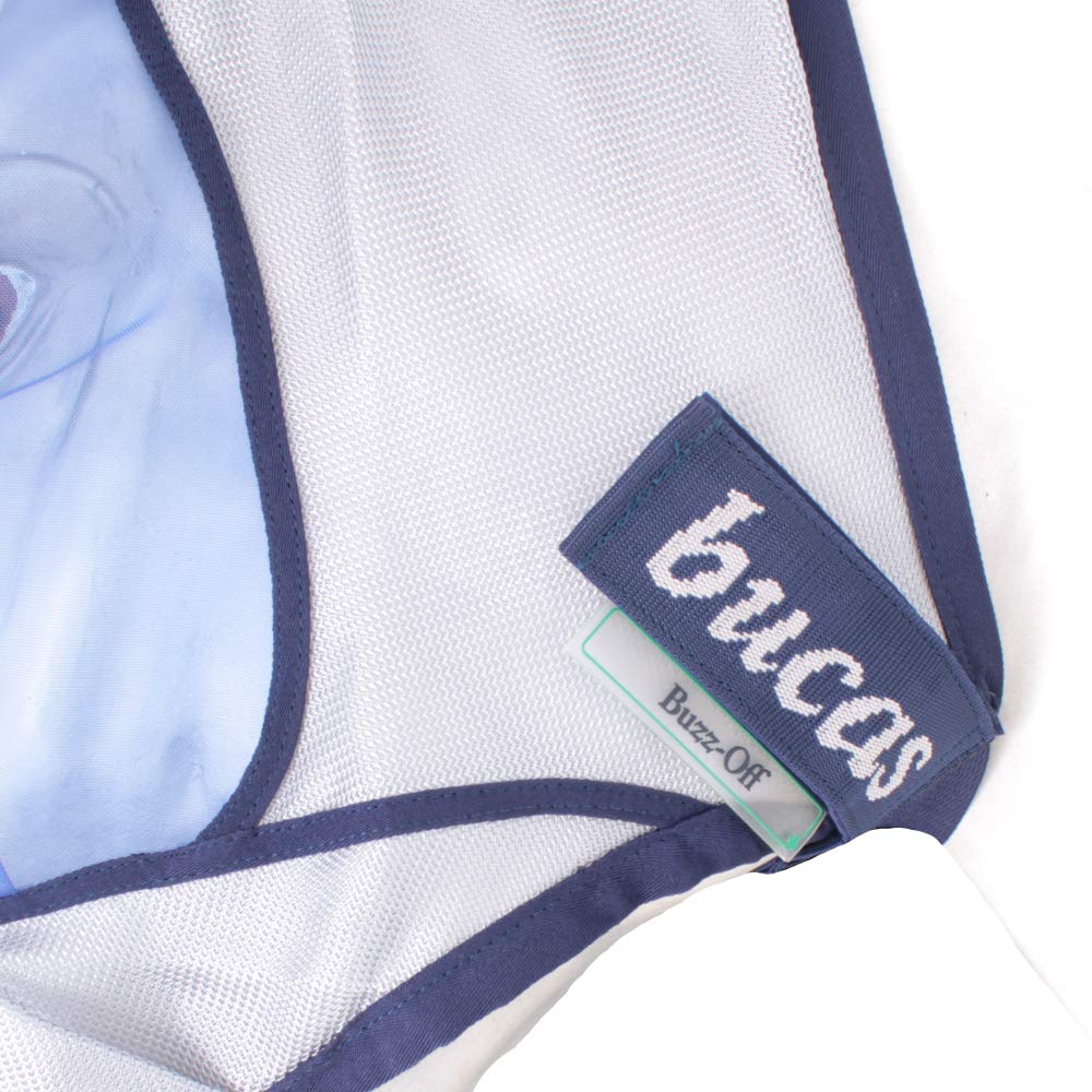 Bucas Buzz-Off Deluxe 135/M Masque et Oreilles Bleu