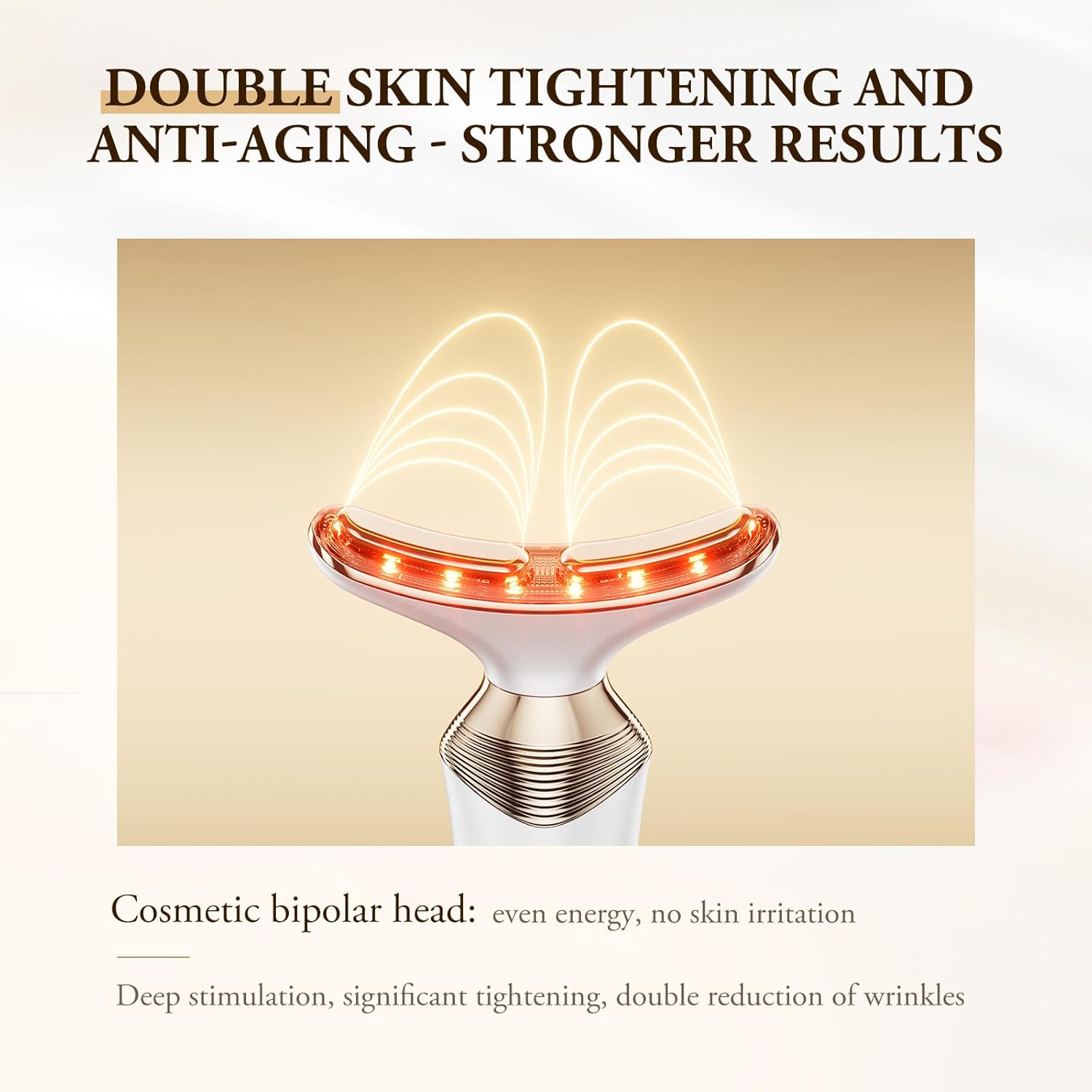 Double skin tightening and anti-aging effect