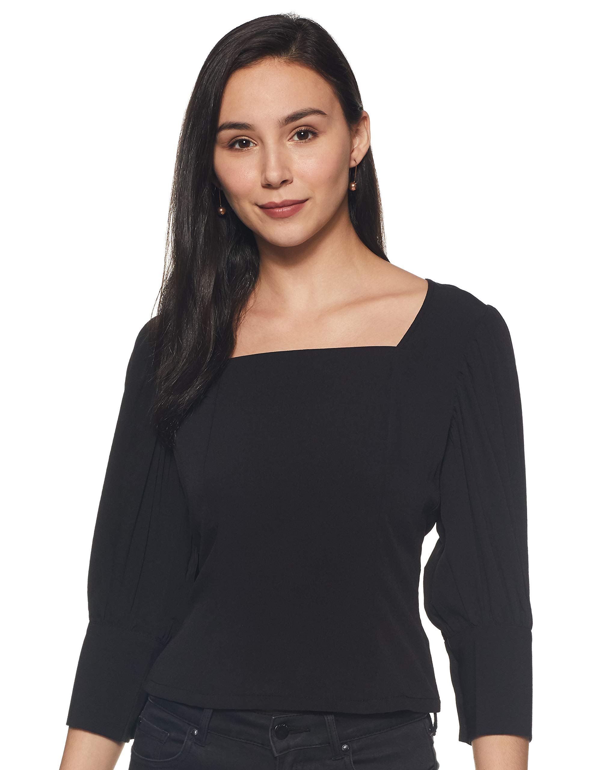 harpa Women's Solid Regular Fit Blouse-picture-37