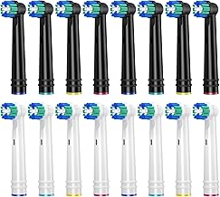 REDTRON Replacement Toothbrush Heads for Oral B Electric Toothbrushes, 16 Pieces Precision Clean Toothbrush Heads for Vitality Pro Smart Genius Series and Other EB20-P