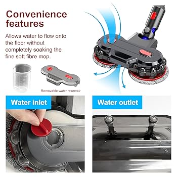 掃除機アタッチメント 交換用モップヘッド ダイソン Amazon.co.jp: Nukisa 掃除機アタッチメント 交換用モップヘッド