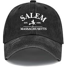 Salem Massachusetts Hat Vintage Halloween Salem Witches Hat Unisex Baseball Cap