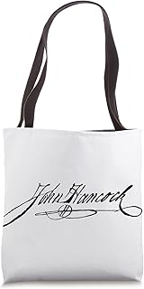 John Hancock Authentic Signature Tote Bag