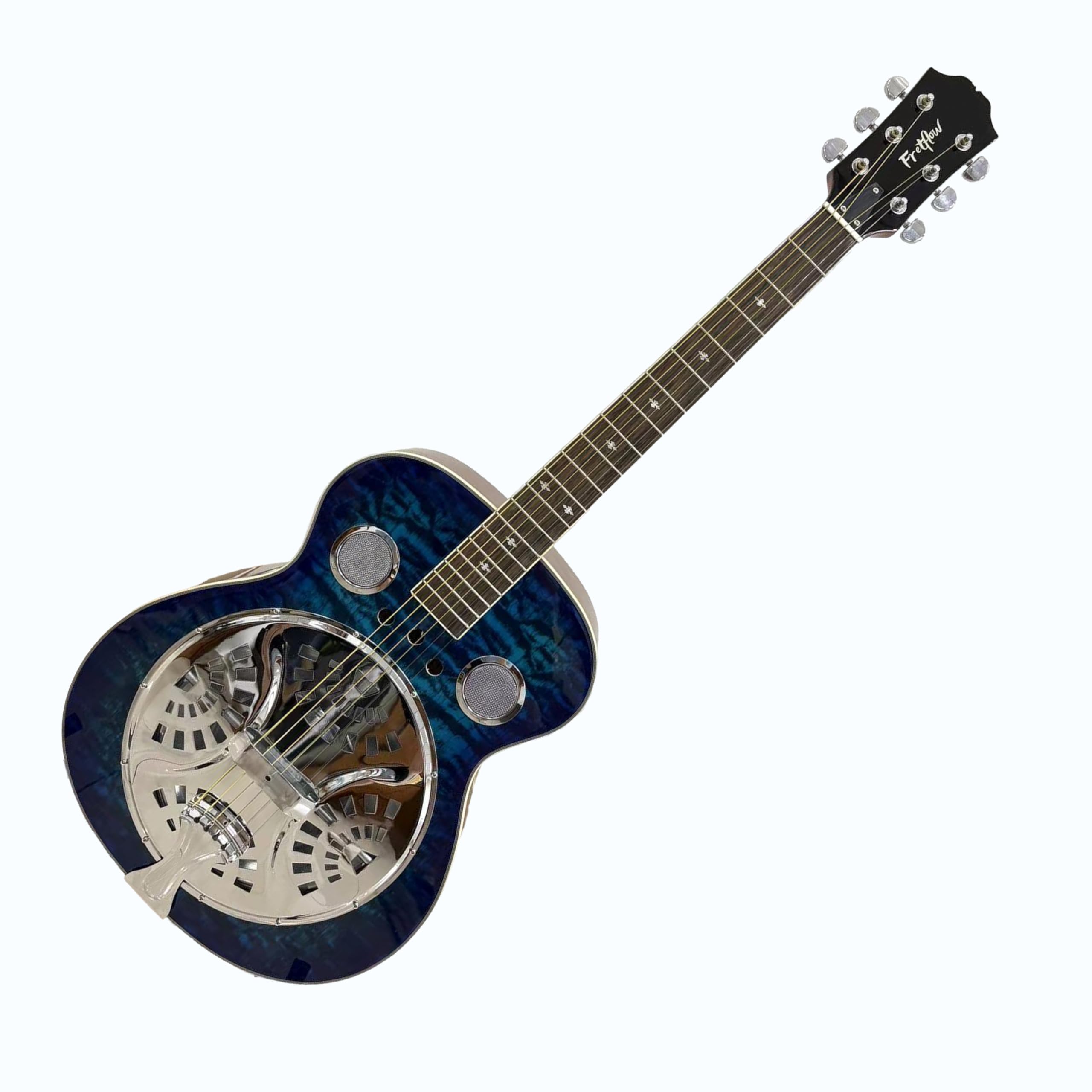 Amazon.com: 40-Inch Resonator Guitar with Spruce Top & Sapele Body