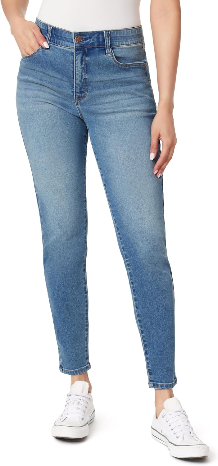 Angels Forever Young Womens Jeanie Lift Skinny Jeans