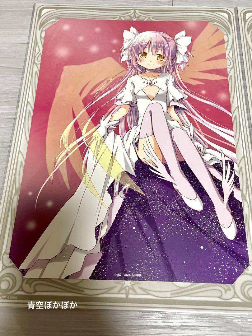 まどマギ　アルティメットまどか　悪魔ほむら　アートボード Amazon.co.jp: 劇場版 まどマギくじ ポートレート